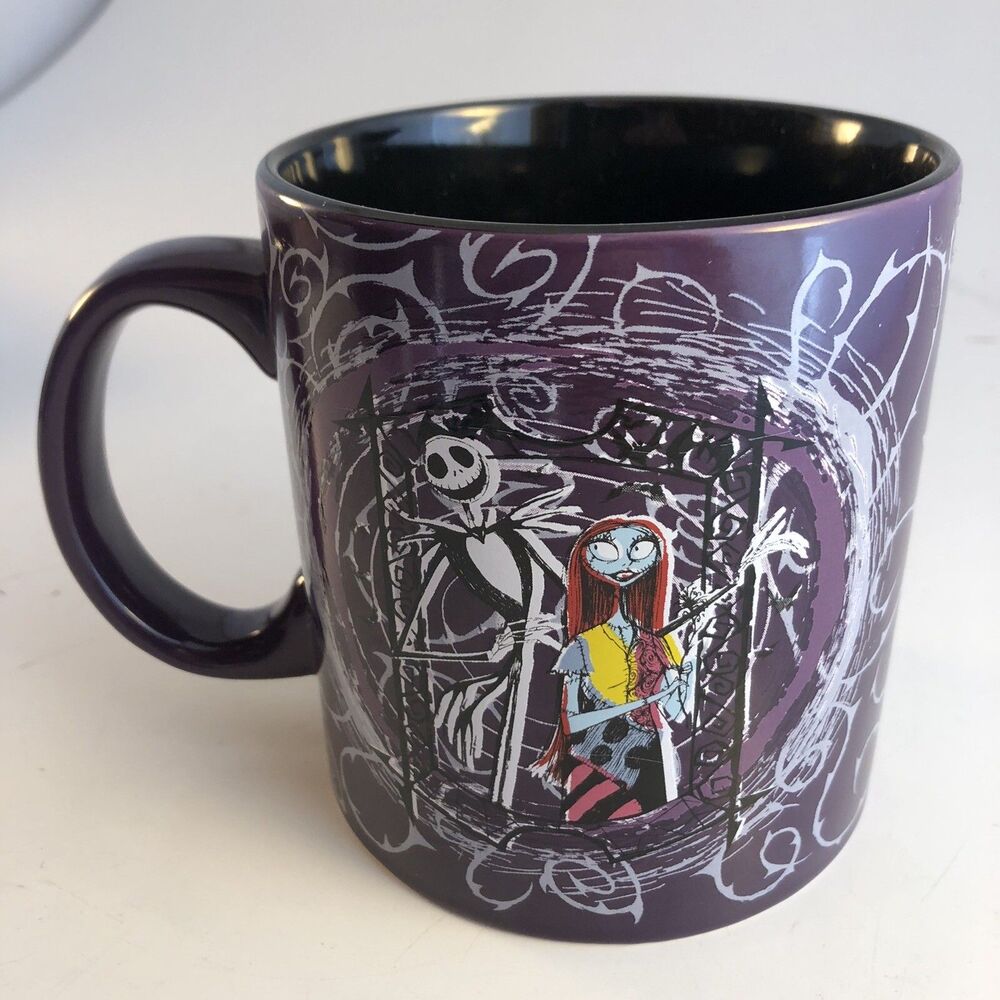 Disney Nightmare Before Christmas 20oz Mug JACK SKELLINGTON & SALLY